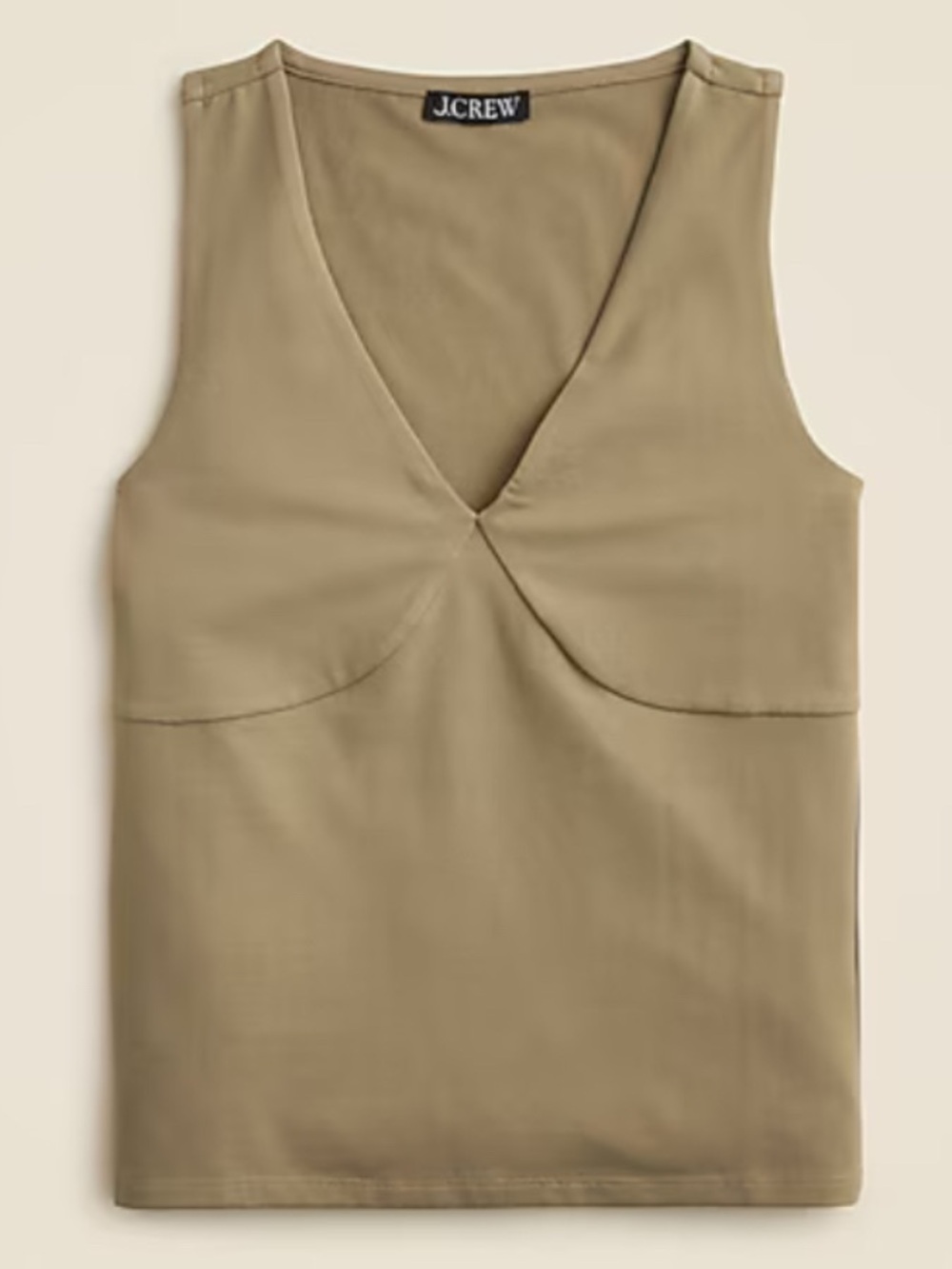 NEW WITH TAGS! J Crew Dusty Fatigue Colored Tank!
